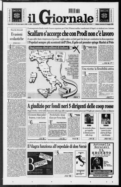 Il giornale : quotidiano del mattino